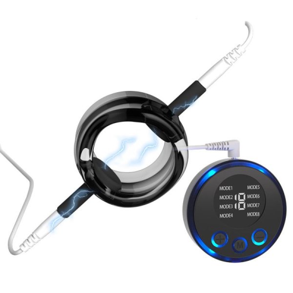 (image for) Electro Shock Cock & Scrotum Ring
