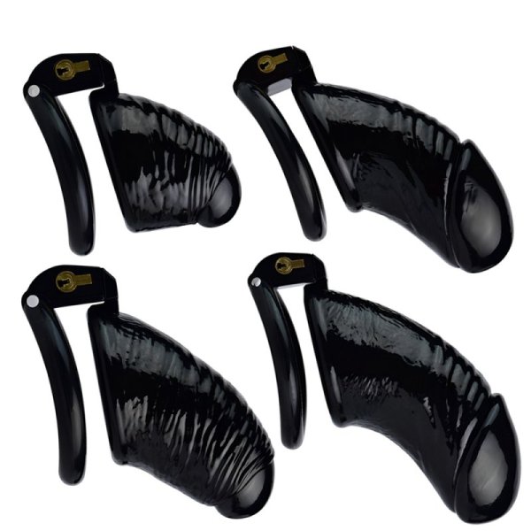 (image for) 3D Printed Realistic Black Cock Cage