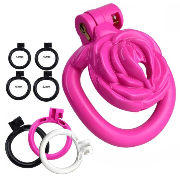 (image for) Sissy Rose Chastity Cock Cage