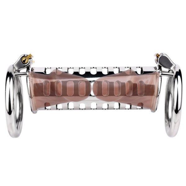 (image for) Metal Double Ended Chastity Cage