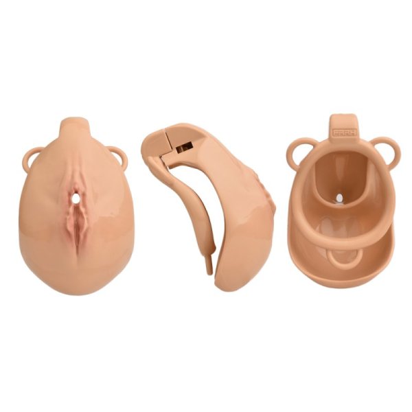 (image for) Imitation Labia Chastity Cage