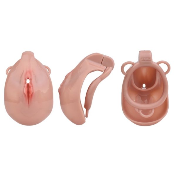 (image for) Imitation Labia Chastity Cage
