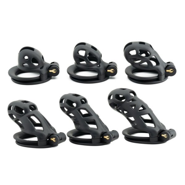 (image for) Black Cobra 6.0 Chastity Cage Kit