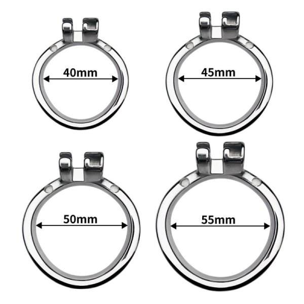 (image for) Magic Lock Inverted Chastity Cage With Dildo