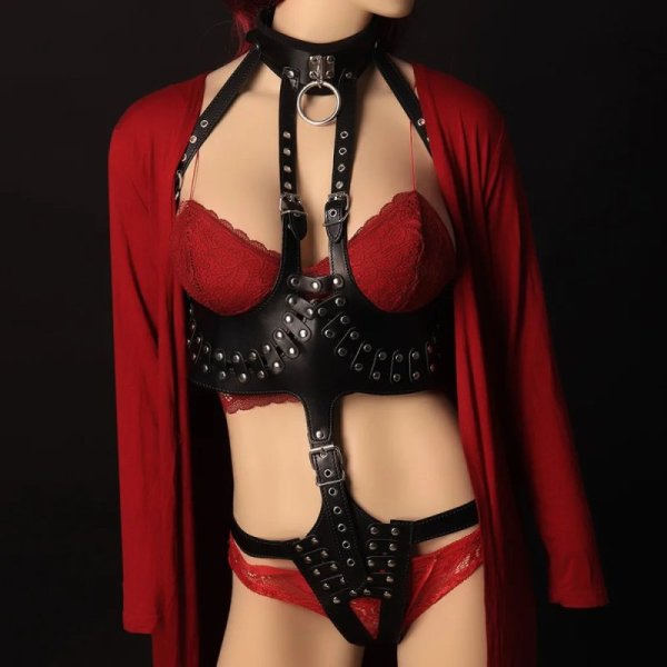 (image for) Teddy Bra Waist Belt Strap Corset Bustier