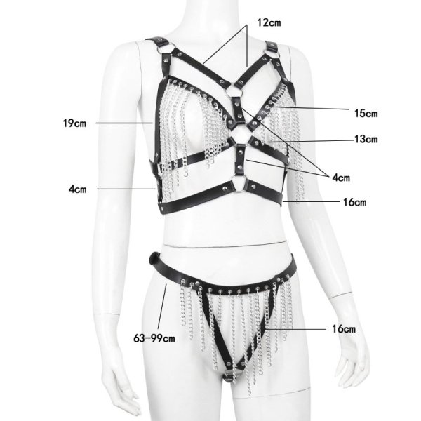 (image for) Iron Chain Corset T Pants