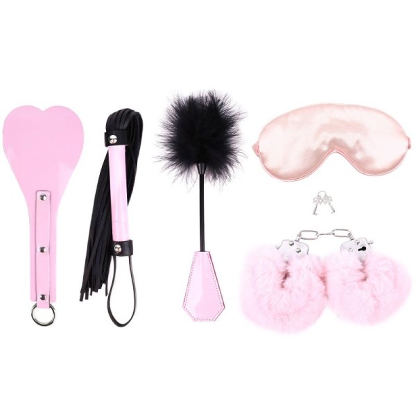 (image for) Patent Leather BDSM Kit - 5 pcs