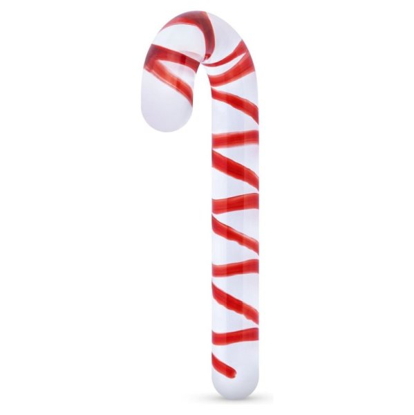 (image for) Gildo Candycane Glass Dildo