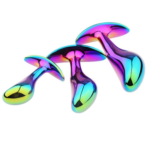 (image for) Prostate Plug with a Rrainbow Finish