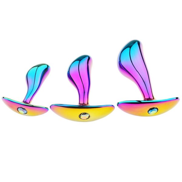 (image for) Prostate Plug with a Rrainbow Finish