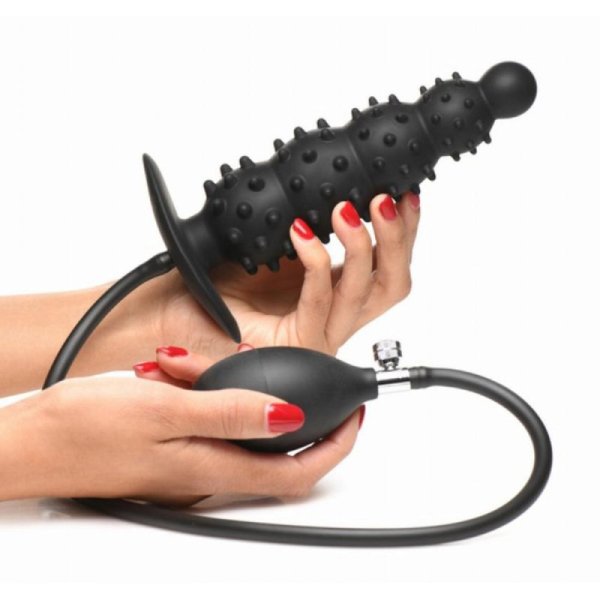 (image for) Ribbed Inflatable Anal Plug