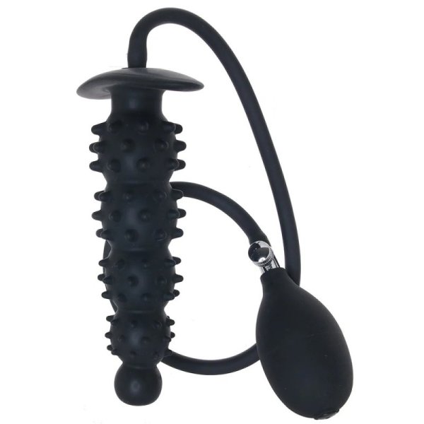 (image for) Ribbed Inflatable Anal Plug