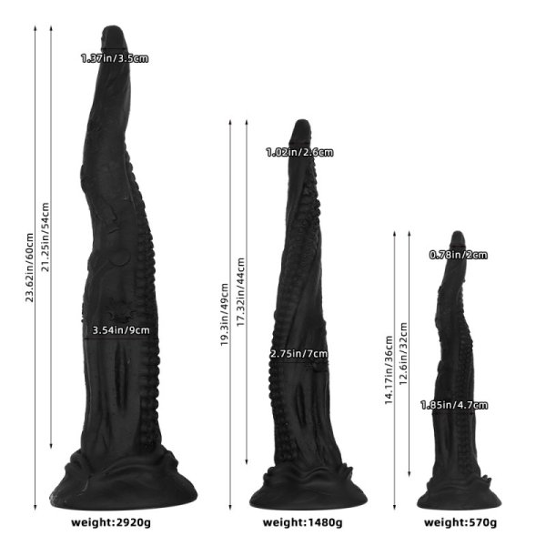 (image for) Flexible Long Plug Octopus Tentacle Dildo