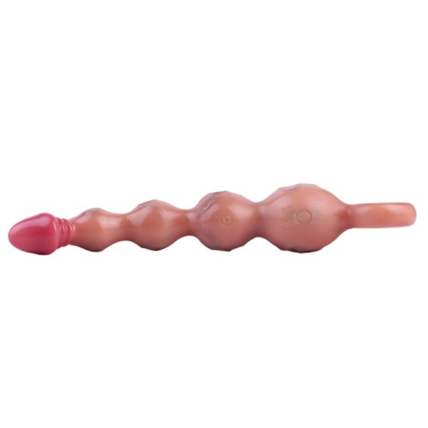 (image for) Anal Beads Dildo Vibrating 10.8 Inches