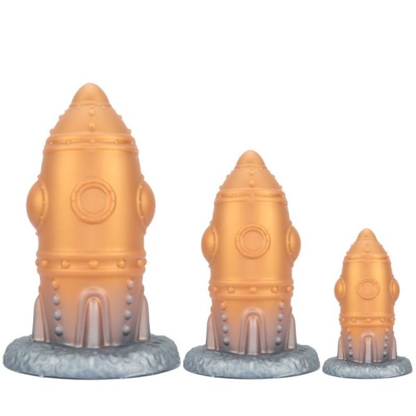 (image for) Rocket Silicone Giant Butt Plug