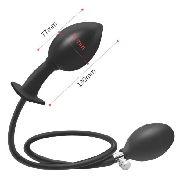 (image for) Inflatable Expanding Wearable Anal Plug