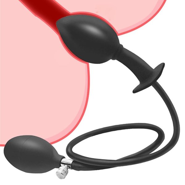 (image for) Inflatable Expanding Wearable Anal Plug