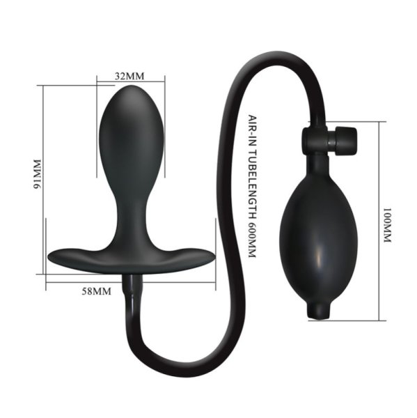 (image for) Mr.Play Silicone Inflatable Anal Plug