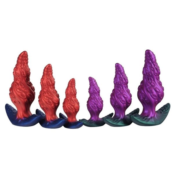 (image for) Knot Tentacle Butt Plug with T-Base