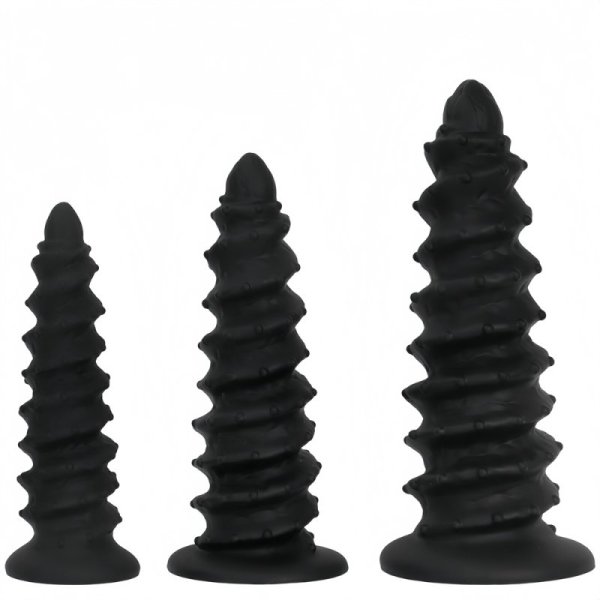 (image for) Screw Inspired Butt Plug With Bump
