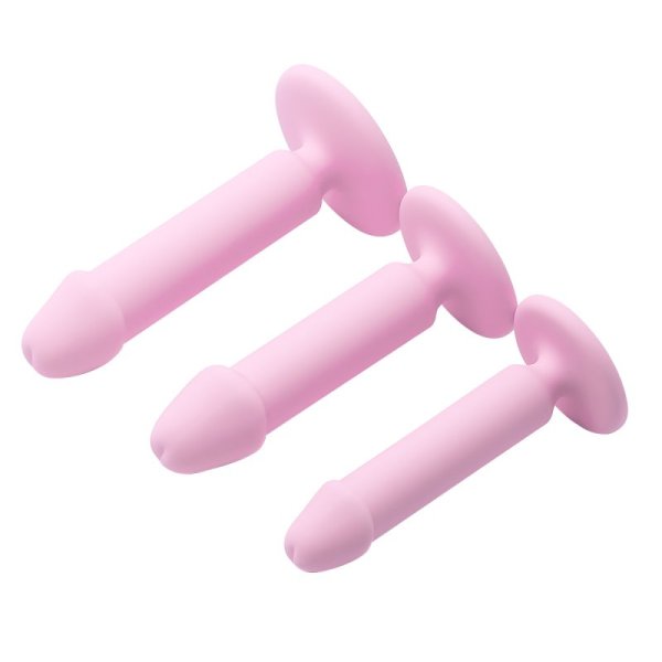(image for) Silicone Butt Plug Anal Dildo - One Color