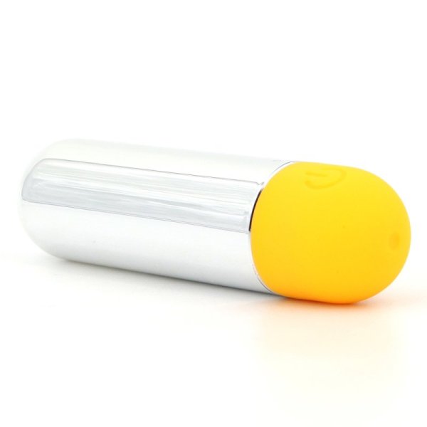 (image for) Rechargeable Bullet Vibrator in Sliver