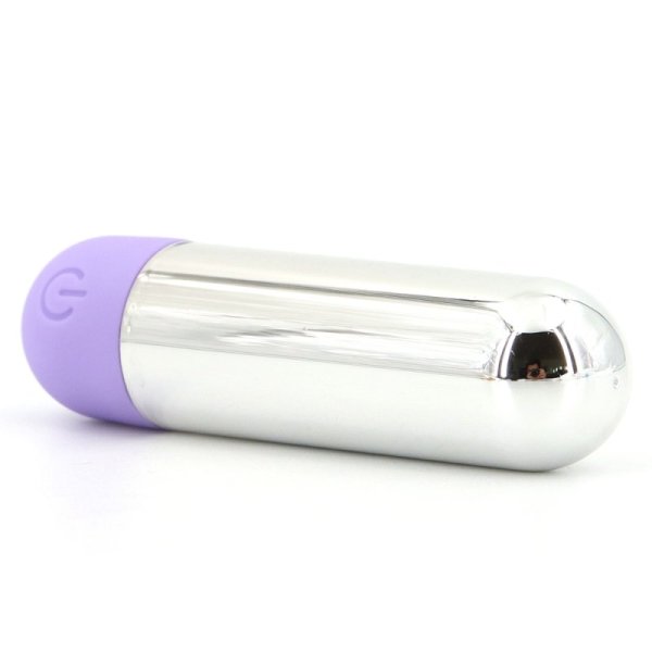 (image for) Rechargeable Bullet Vibrator in Sliver