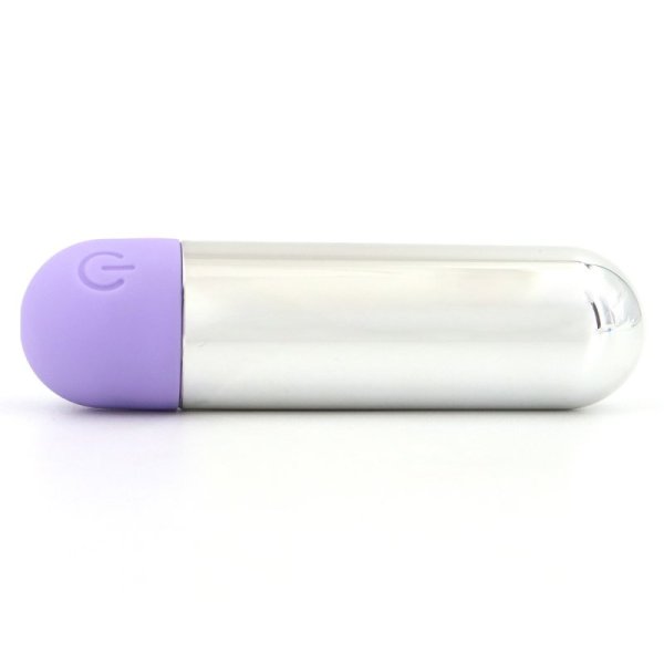 (image for) Rechargeable Bullet Vibrator in Sliver