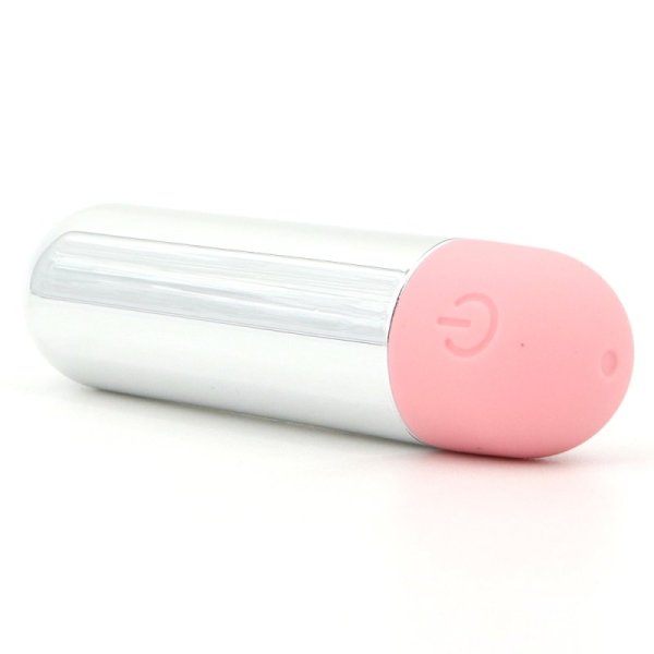 (image for) Rechargeable Bullet Vibrator in Sliver