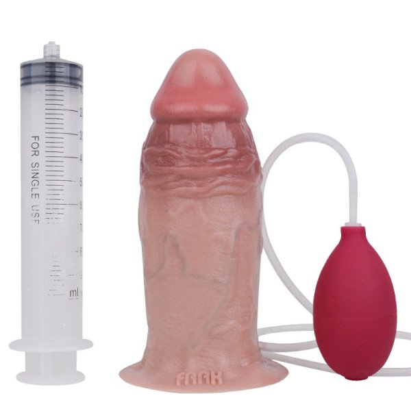 (image for) Squirting Butt Plug Realistic Penis