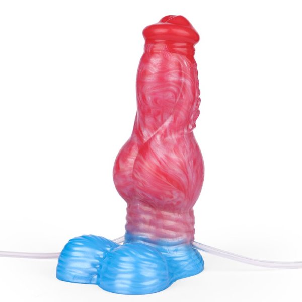 (image for) Squirting Inflatable Fantasy Dildo - Wild Wolf