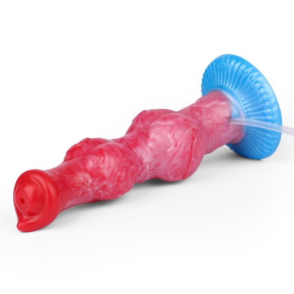 (image for) Squirting Inflatable Fantasy Dildo - Knot