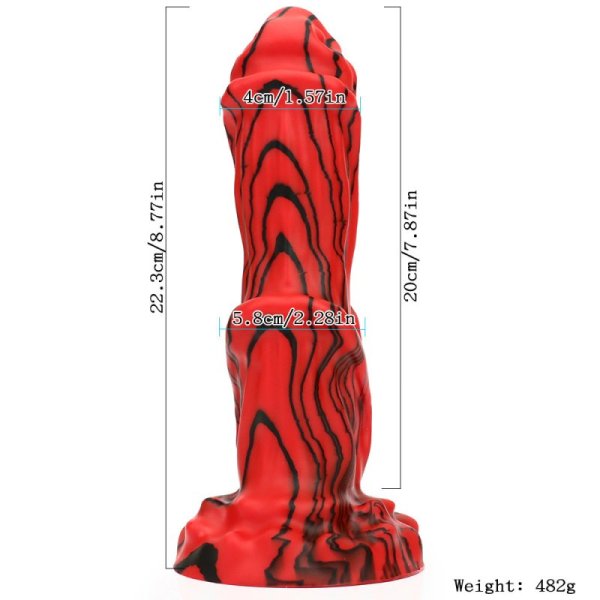 (image for) Fantasy Silicone Soft Large Dildo