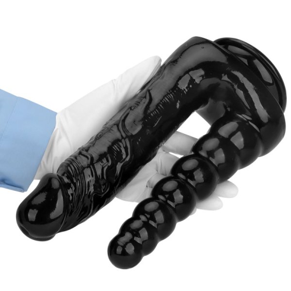 (image for) Double Penetration PVC Twin Dildo