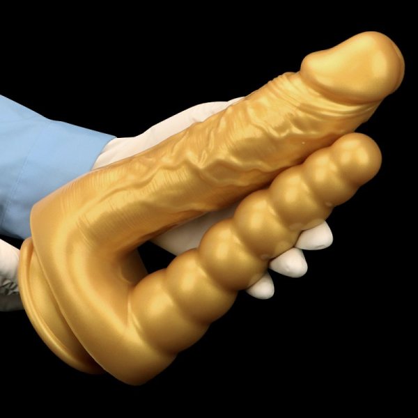 (image for) Double Penetration Silicone Twin Dildo