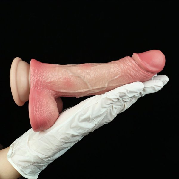 (image for) Dual Density Realistic Skin 18.5 cm Dildo