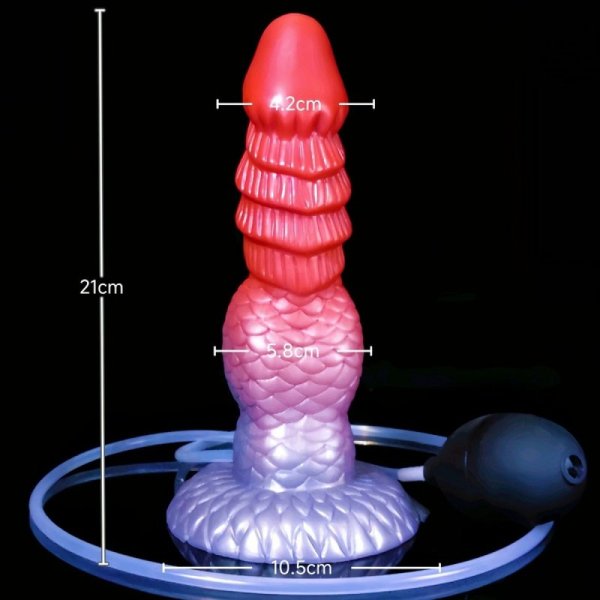 (image for) Squirting Fantasy Dragon Dildo