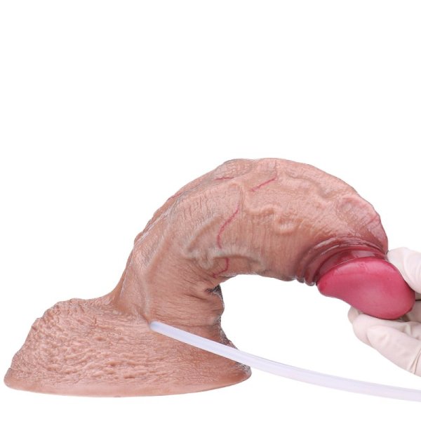 (image for) Dual-layer Squirting Dildo 7.17 Inches