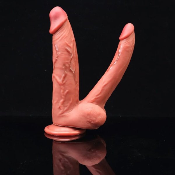 (image for) Liquid Silicone Real Feel Double Dildo