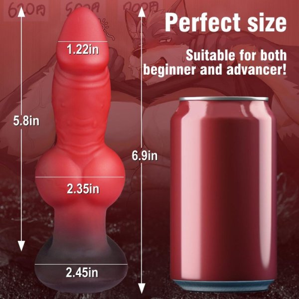 (image for) Huge Knot Large Anal Dildo