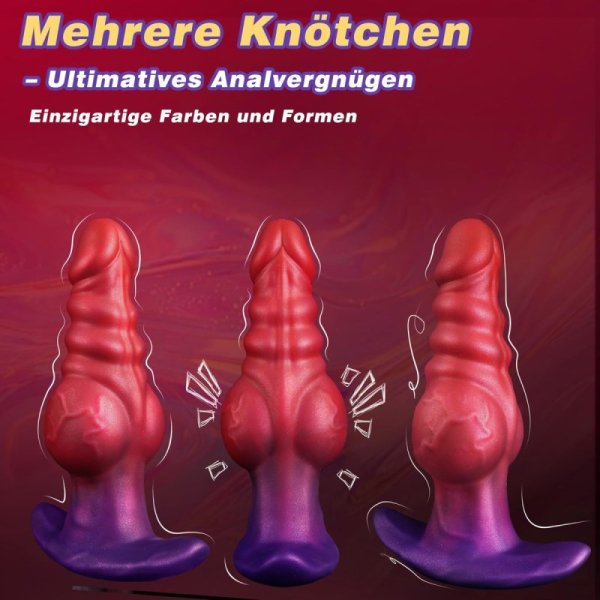 (image for) Dog Knot Dildo Wearable Anal Dildo
