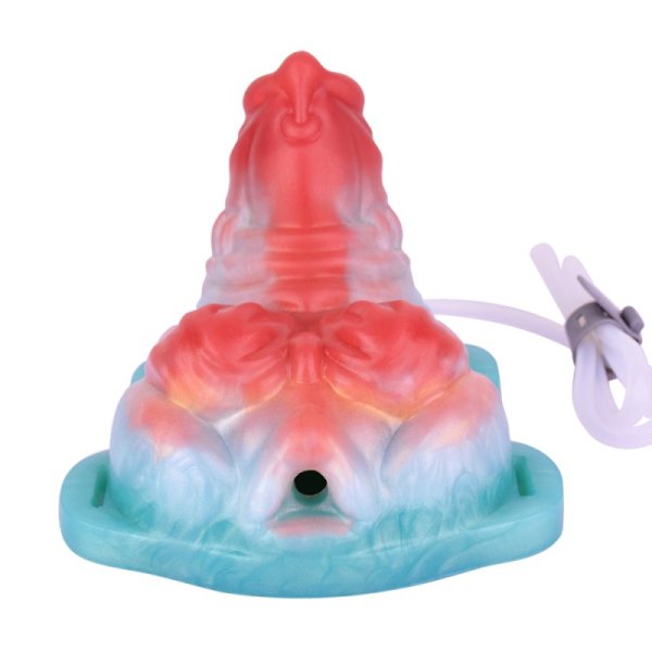 (image for) Luminous Squirting Dragon Dildo Sex Grinder - B