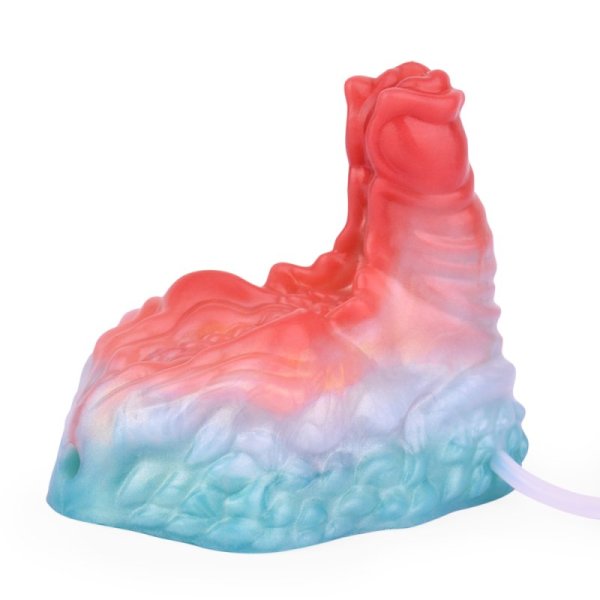(image for) Luminous Squirting Dragon Dildo Sex Grinder - D