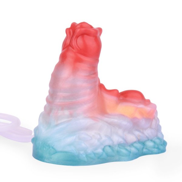 (image for) Luminous Squirting Dragon Dildo Sex Grinder - D