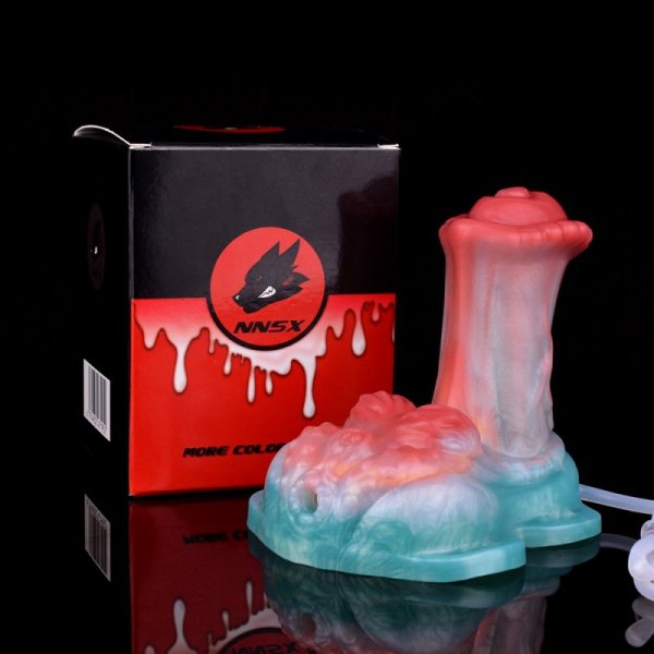 (image for) Luminous Squirting Dragon Dildo Sex Grinder - J
