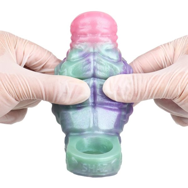 (image for) Turtle Shell Dildo Sleeve Cock Extension