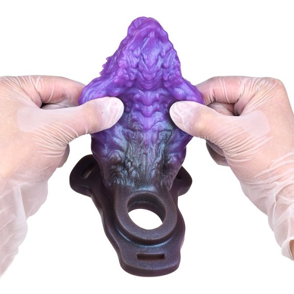 (image for) Dragon's Mouth Strapon Belt Penis Sleeve
