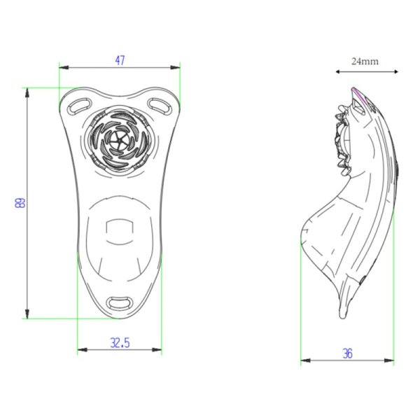 (image for) Rose Wearalbe Clitoral Massage Vibrator