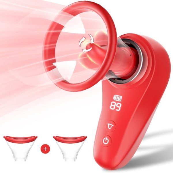 (image for) Clitoral Sucking Vibrator with 2 Covers