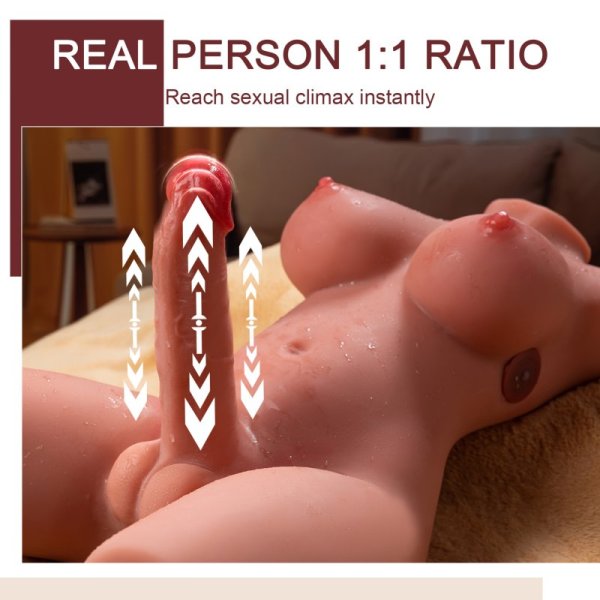 (image for) Miah - Thrusting Dildo Transgender Sex Doll